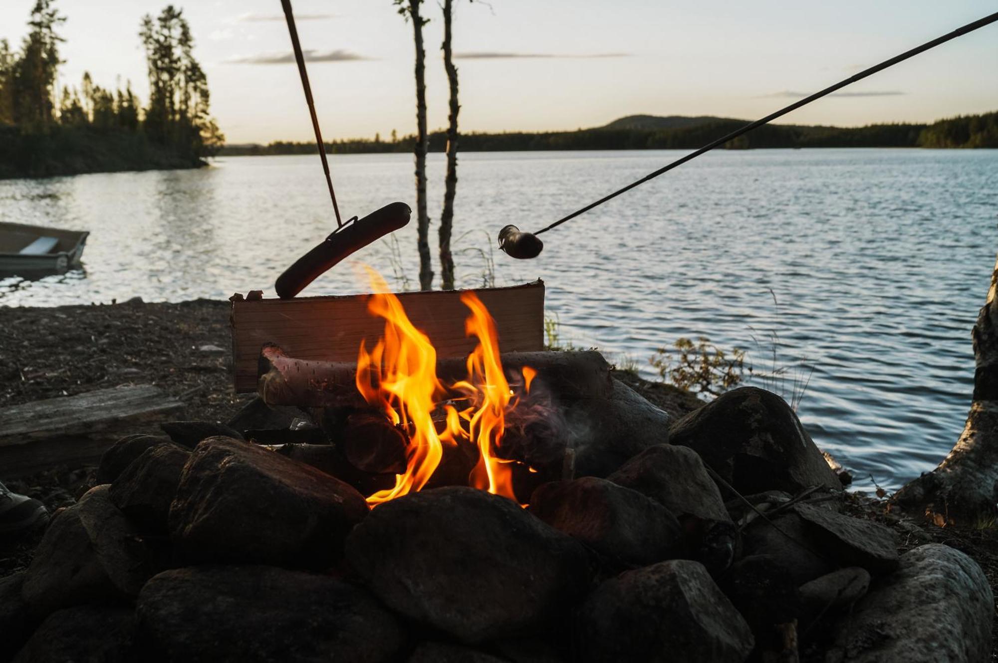 Vikinggard Cottages Holjes Esterno foto