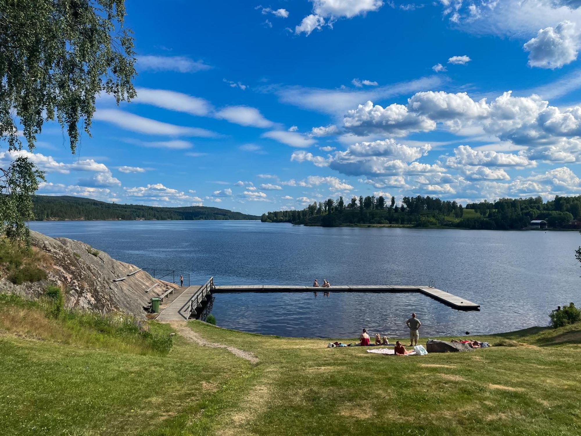 Vikinggard Cottages Holjes Esterno foto